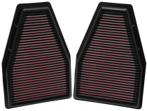 33-2484 Ersättningsfilter / Sportluftfilter K&N Filters